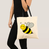 Cute Bumble Bee Tote Bag (Voorkant (product))