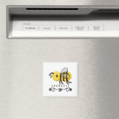 Cute Bumblebee Bee Yourself Magneet (Insitu (Vaatwasser))