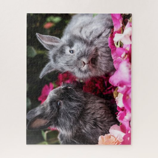 Cute Bunnies, Jigsaw Puzzle (Vertical)