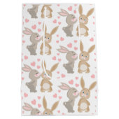 Cute Bunnies Medium Gift Bag Cadeauzakje (Achterkant)