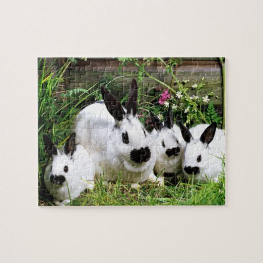 Cute Bunnies Puzzle (Horizontal)
