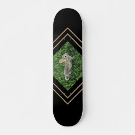 Cute Bunny Animal Skateboard
