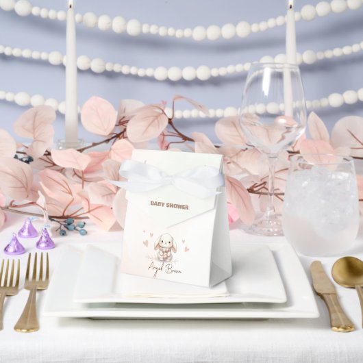Cute bunny baby shower  bedankdoosjes (Huwelijk)