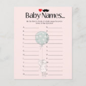 Cute bunny baby shower games (Achterkant)