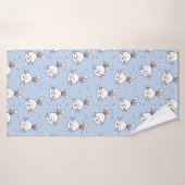 Cute Bunny Badhanddoek (Badhanddoek)
