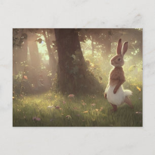 Cute Bunny Briefkaart