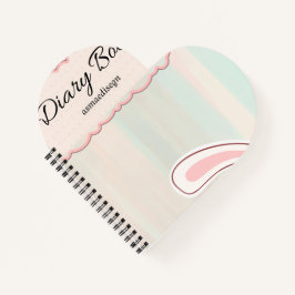 cute bunny diary notebook,  notitieboek