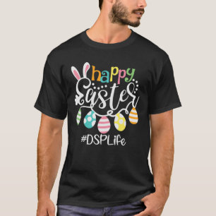 Cute Bunny Eggs Happy Paast DSP T-shirt