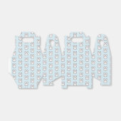 Cute Bunny Face Rabbit Pattern Bedankdoosjes (Uitgevouwen)