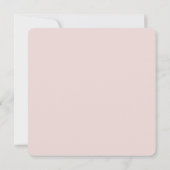 Cute Bunny Family Baby shower Invitation (Dos)