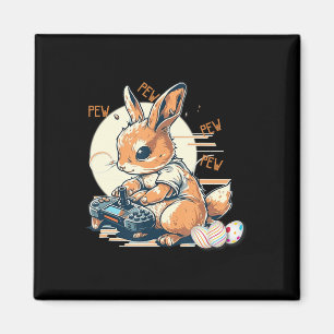 Cute Bunny Gaming Kinder Boys Girls Anime Video Ga Magneet