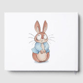 Cute bunny gastenboek (Achterkant)