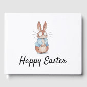 Cute bunny gastenboek (Voorkant)