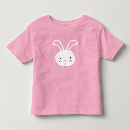 Cute Bunny Kinder Shirts (Voorkant)
