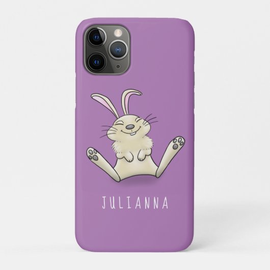 Cute bunny konbit cartoon illustration Case-Mate iPhone case (Achterkant)