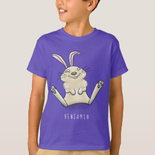 Cute bunny konbit cartoon illustration t-shirt