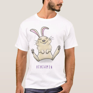 Cute bunny konbit cartoon illustration t-shirt