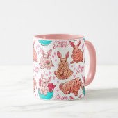 Cute Bunny Mok (Voorkant rechts)