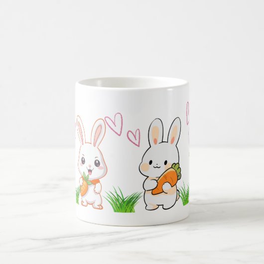  Cute Bunny Mug (Centre)