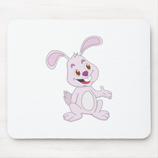 Cute Bunny Muismat (Voorkant)
