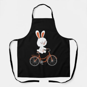 Cute Bunny on Bike Rabbit Cycling Bicycle Bunny Schort