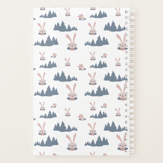 Cute Bunny Planner (Achterkant)