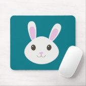 Cute Bunny Rabbit Muismat (Met muis)