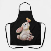 Cute Bunny Rabbit Schort (Voorkant)