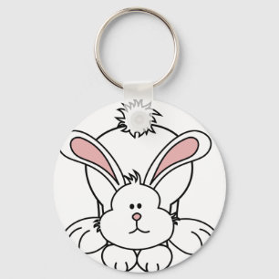 Cute Bunny Rabbit Sleutelhanger
