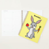 Cute bunny rabbit with vegetables (Devant avec enveloppe)