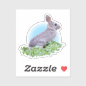 Cute Bunny Sticker (Vel)