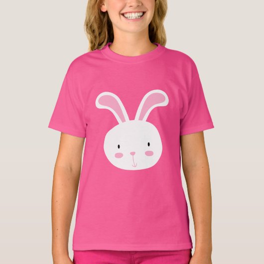 Cute Bunny T-shirt (Voorkant)