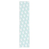 Cute Bunny Table Runner Korte Tafelloper (Voorkant)