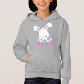 Cute Bunny, White Bunny, Baby Bunny, Beach Bucket (Voorkant)