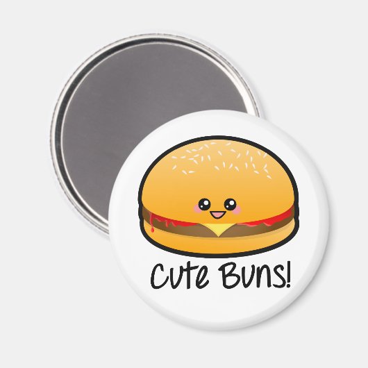 Cute Buns Magneet (Voorkant / Achterkant)