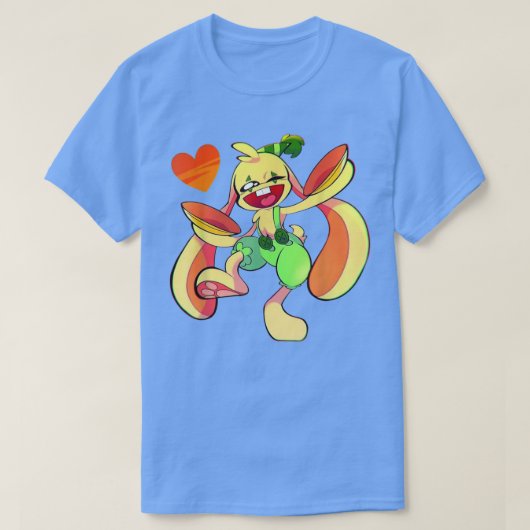 Cute Bunzo Dansling speelt de speltijd voor het me T-shirt (Design voorkant)