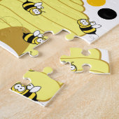 Cute Busy Bee Puzzle Legpuzzel (Zijkant)