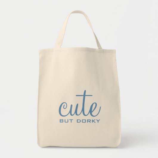 Cute but Dorky Bag Tote Bag (Voorkant)