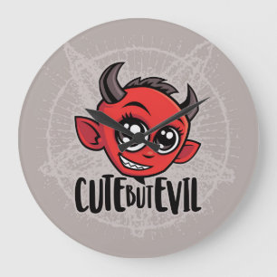 Cute but Evil Grote Klok