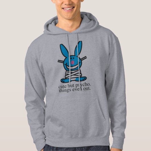 Cute but Psycho Hoodie (Voorkant)