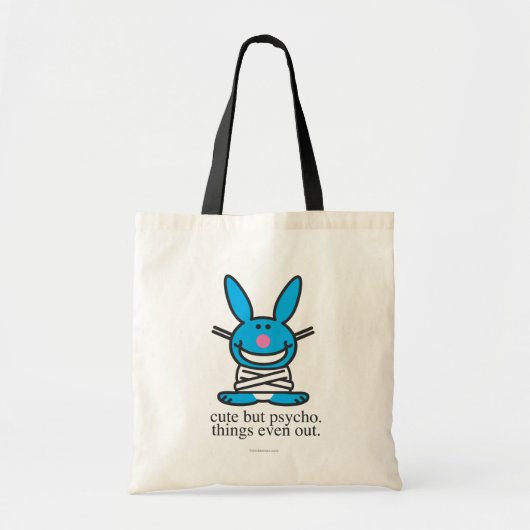 Cute but Psycho Tote Bag (Voorkant)