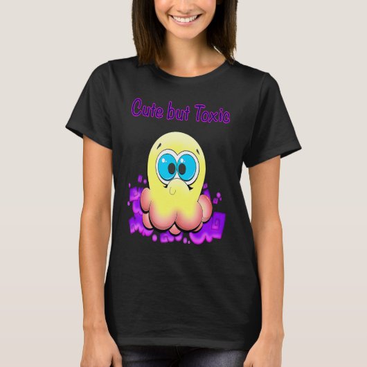 Cute but Toxic T-shirt (Voorkant)