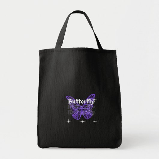 cute butterfly art design  tote bag (Voorkant)