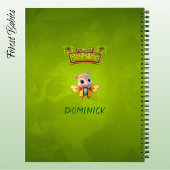 Cute Butterfly Girl Jungle Welcome Wildlife Fun 🦋 Notitieboek