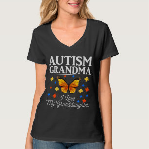 Cute Butterfly Grandma T-shirt