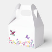 Cute Butterfly Kisses Spring Baby shower Bedankdoosjes (Achterkant)