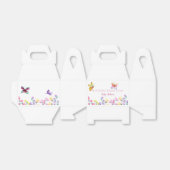 Cute Butterfly Kisses Spring Baby shower Bedankdoosjes (Uitgevouwen)