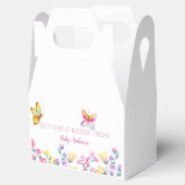 Cute Butterfly Kisses Spring Baby shower Bedankdoosjes (Geopend)