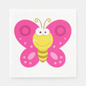 Cute Butterfly Servet (Voorkant)