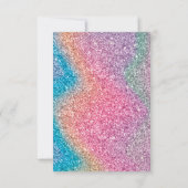 Cute Butterfly Spring Baby shower Hartelijk dank Bedankkaart (Achterkant)